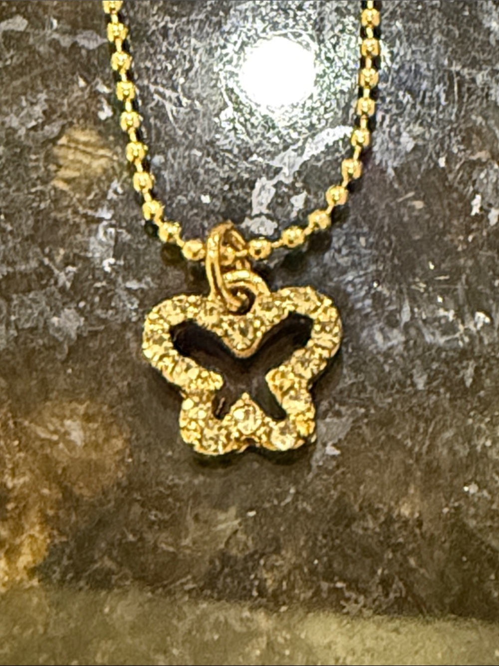 Gold-Plated Butterfly Pendant Necklace from Anthropologie!!🔥🔥🔥 - Picture 9 of 13